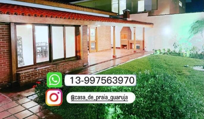 Beach House Unidade 2 - Casas De Praia Guaruja 50 Metros Do Mar Zewnętrze zdjęcie